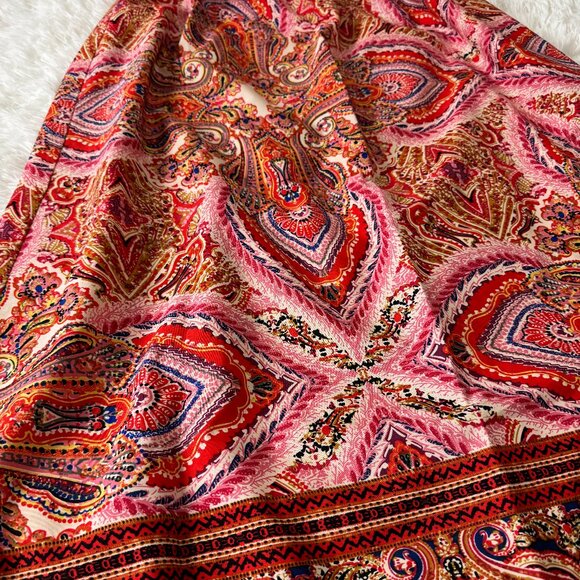 Like New✨ LOLITA Satin Flowy Maxi Skirt Made in India Size S - Picture 2 of 10